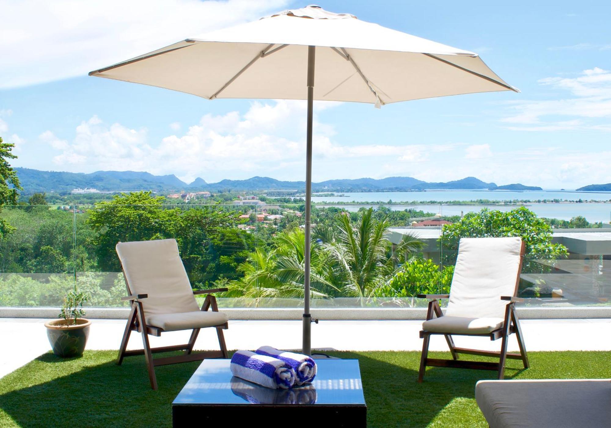 Aroha Seaview Villa - Private Pool - Pantai Cenang  Exteriör bild