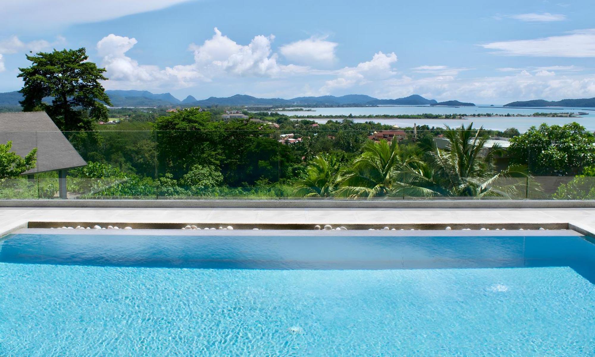 Aroha Seaview Villa - Private Pool - Pantai Cenang  Exteriör bild