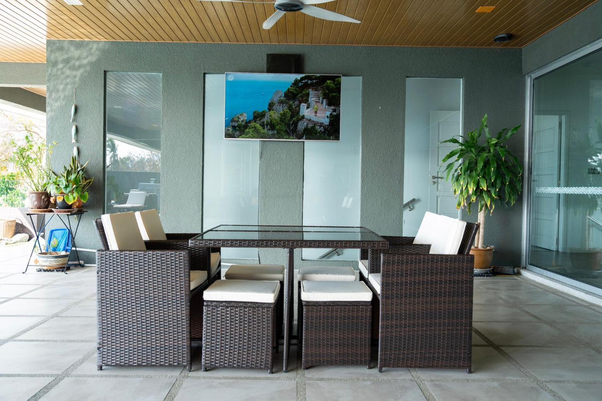 Aroha Seaview Villa - Private Pool - Pantai Cenang  Exteriör bild